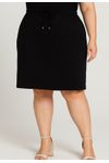 VESTIDO CANELADO PLUS SIZE