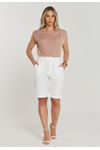 BLUSA TRICÔ DECOTE DRAPEADO