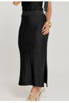 CONJUNTO SAIA E BLUSA TRICÔ