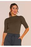 BLUSA MEIA MGA TRICÔ