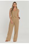 CALÇA LINHO WIDE LEG