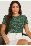 BLUSA VISCO ESTAMPADA