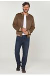 JAQUETA BOMBER SUEDE