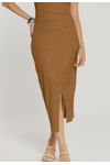 VESTIDO CANELADO
