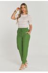 BLUSA LISTRADA C/ MANGAS