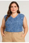 T-SHIRT ESTAMPADA PLUS