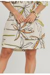 VESTIDO ESTAMPADO C/ MANGA