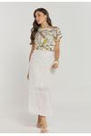 BLUSA VISCOSE ESTAMPADA