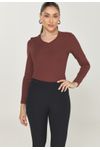 BLUSA CANELADA TÉRMICA V