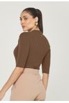 BLUSA MEIA MGA TRICÔ