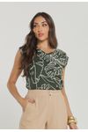T-SHIRT VISCO ESTAMPADA