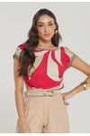 BLUSA FRENTE ESTAMPADA