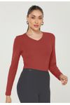 BLUSA CANELADA TÉRMICA V