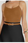CROPPED MALHA CROCHÊ