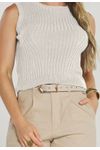BLUSA TRICÔ MESCLA BASIC