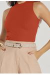 BLUSA CANELADA
