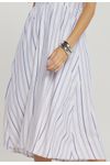 VESTIDO ALÇA LISTRADO