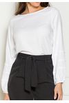 BLUSA VISCOSE DETALHE NERVURAS