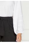 BLUSA VISCOSE DETALHE NERVURAS