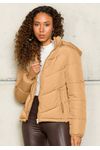 JAQUETA FEMININA PUFFER CAPUZ 