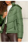 JAQUETA FEMININA PUFFER CAPUZ 