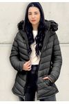 PARKA FEMININA REVERSÍVEL 