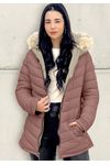 PARKA FEMININA REVERSÍVEL 