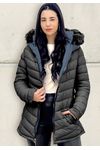 PARKA FEMININA REVERSÍVEL 