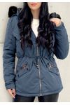 PARKA FEMININA REVERSÍVEL 