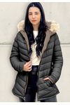PARKA FEMININA REVERSÍVEL 