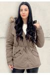 PARKA FEMININA REVERSÍVEL 