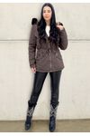 PARKA FEMININA REVERSÍVEL