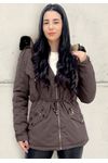 PARKA FEMININA REVERSÍVEL