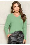 BLUSA PLUMA DECOTE V 