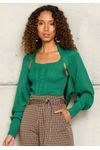 BLUSA SOBREPOSIÇÃO MANGUITA