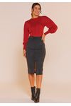 SAIA MIDI SUEDE