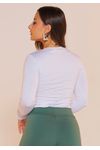 BLUSA DECOTE V