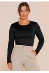 BLUSA DECOTE REDONDO