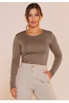 BLUSA DECOTE REDONDO