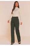 CALÇA WIDE LEG PONTO ROMA