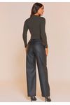 CALÇA WIDE LEG PU