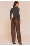 CALÇA WIDE LEG PU