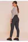 CALÇA CLOCHARD JACQUARD