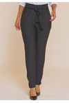 CALÇA CLOCHARD JACQUARD
