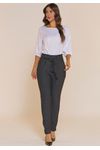 CALÇA CLOCHARD JACQUARD