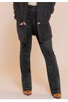 CALÇA SUEDE BOOT CUT