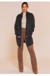 CALÇA SUEDE BOOT CUT