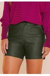 SHORT BOLSO PU