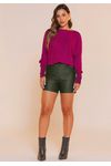 SHORT BOLSO PU