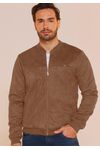 JAQUETA BOMBER SUEDE